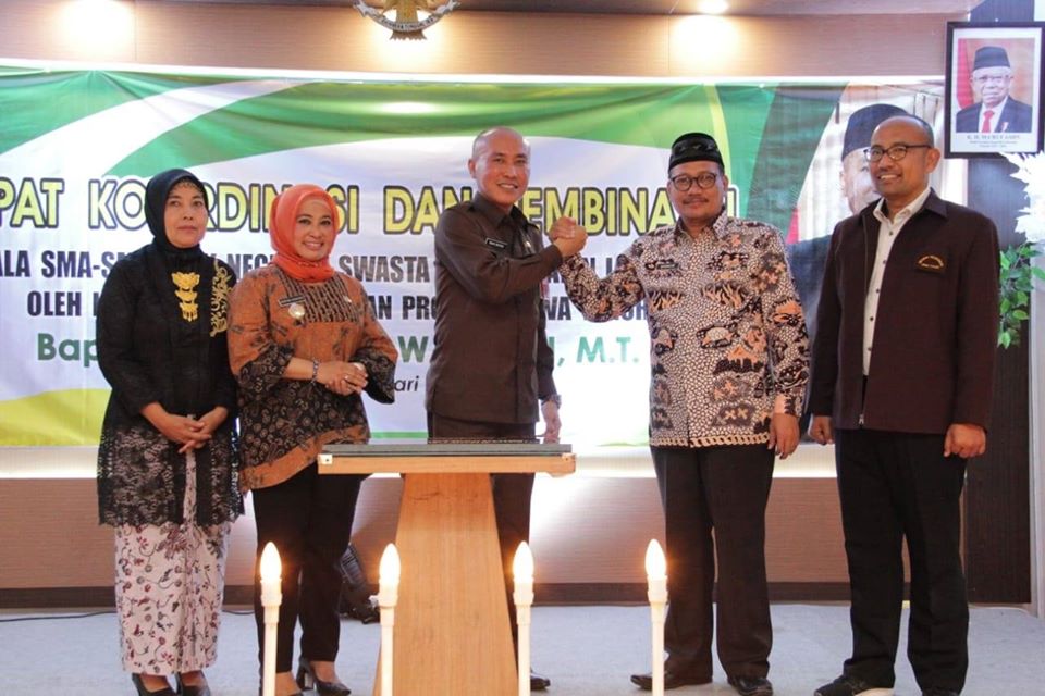 Rapat Koordinasi dan Pembinaan oleh Kepala Dinas Pendidikan Provinsi Jawa Timur  Di Lingkungan Cabang Dinas (Cabdin) Pendidikan Wilayah Kab. Lamongan